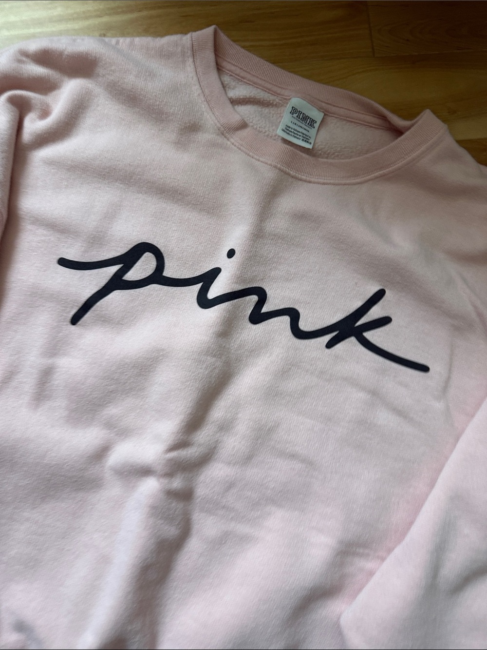 VS Pink Crewneck Sweatshirt - Pink - Picture 4 of 4